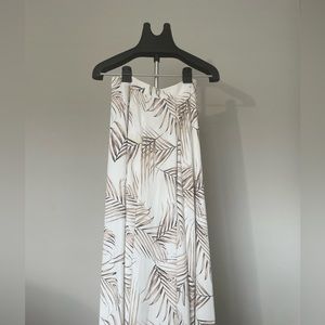 White House black market midi skirt